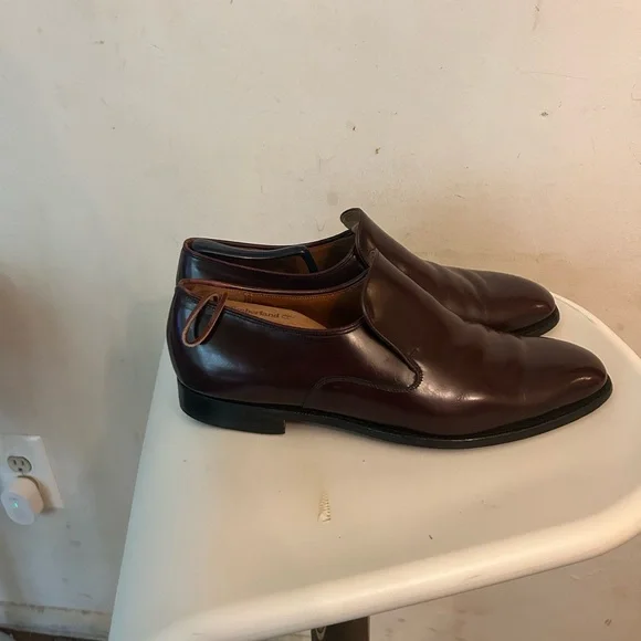 Church's Brown Leather Slip-On Loafers